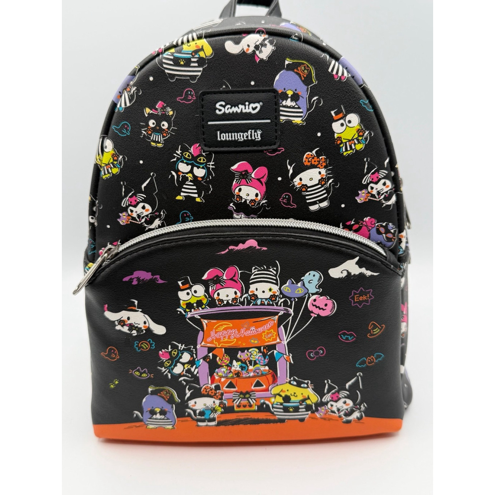 Sanrio Loungefly Halloween Mini Backpack Hello Kitty Kuromi Badtz Maru